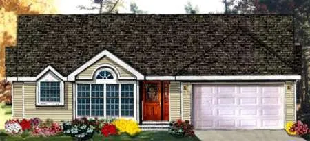 Full Rendering for House Plan #380449