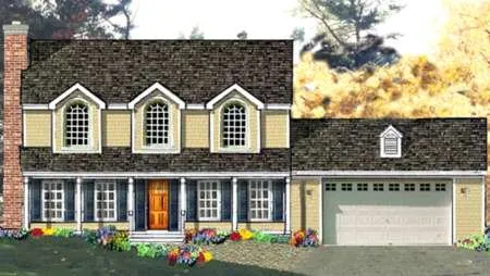 Full Rendering for House Plan #380649