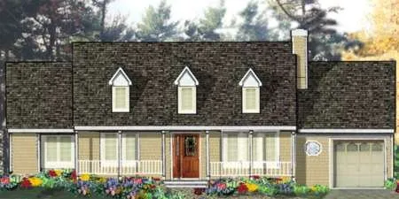 Full Rendering for House Plan #387059