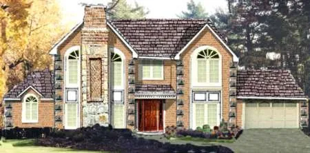 Full Rendering for House Plan #388059