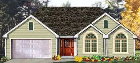 Full Rendering for House Plan #380159