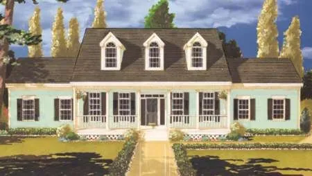 Full Rendering for House Plan #385069