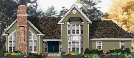 Full Rendering for House Plan #380169