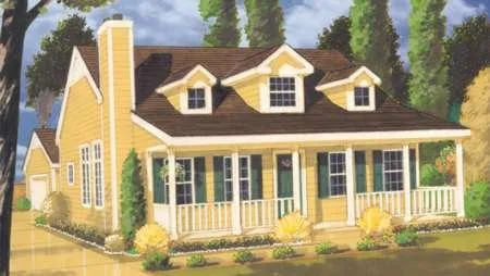 Full Rendering for House Plan #380269