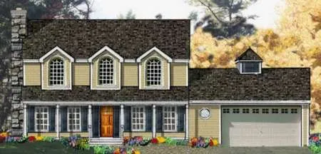 Full Rendering for House Plan #389079
