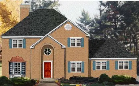 Full Rendering for House Plan #380279