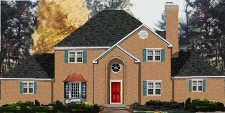 Full Rendering for House Plan #381279