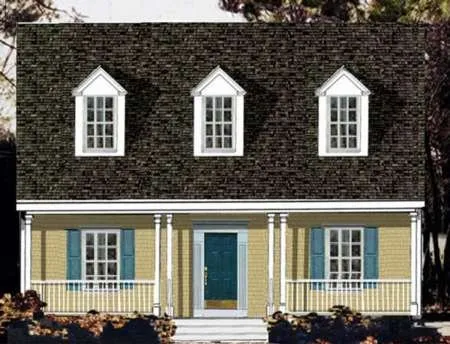 Full Rendering for House Plan #380779