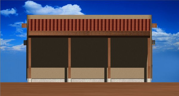 Right Elevation for House Plan #195006