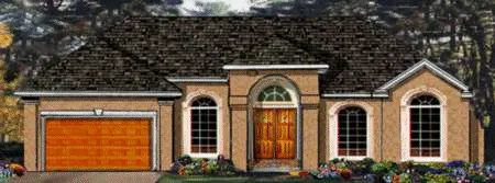 Full Rendering for House Plan #380879