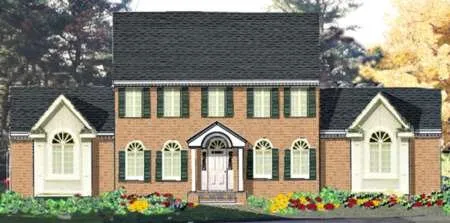 Full Rendering for House Plan #385189