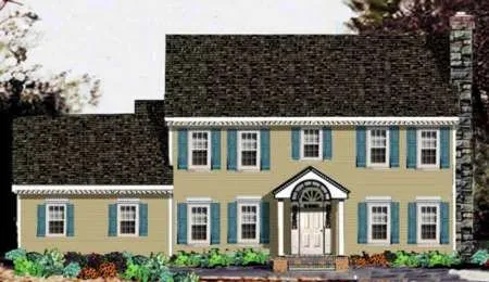 Full Rendering for House Plan #389099