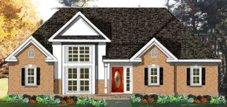 Full Rendering for House Plan #388199