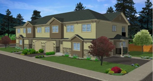Full Rendering for House Plan #195085