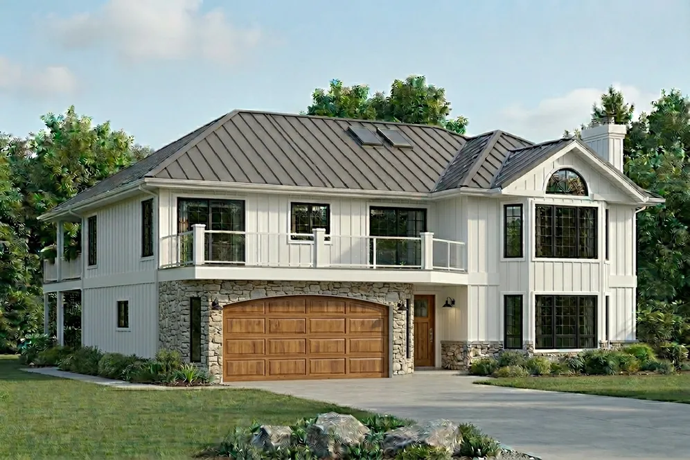 Full Rendering for House Plan #200284