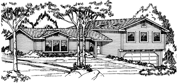 Full Rendering for House Plan #200918
