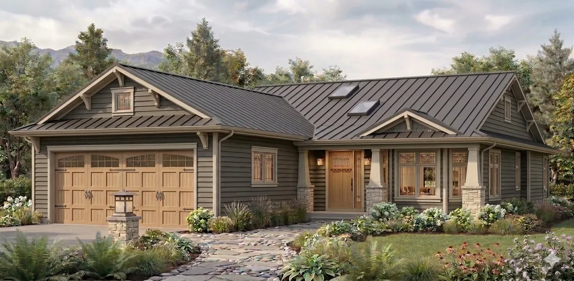 Full Rendering for House Plan #209352