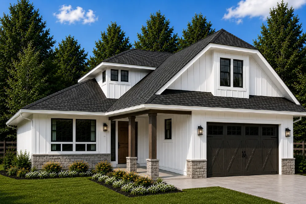 Full Rendering for House Plan #200960