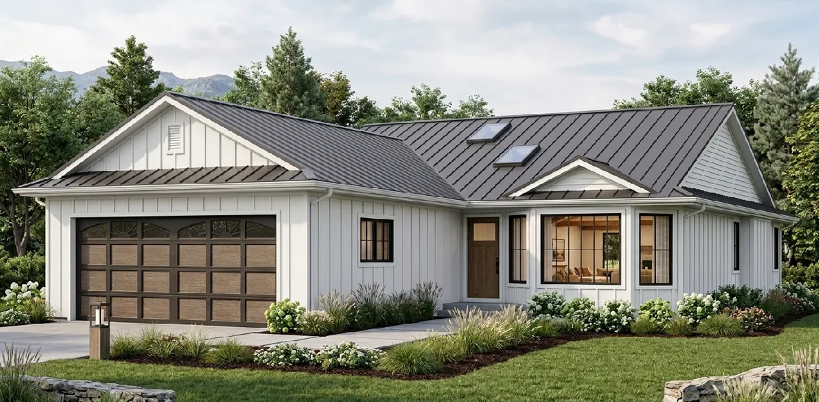 Full Rendering for House Plan #200935