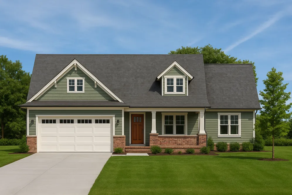 Full Rendering for House Plan #150281