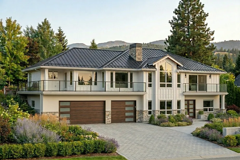 Full Rendering for House Plan #200937