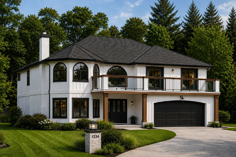 Full Rendering for House Plan #200941