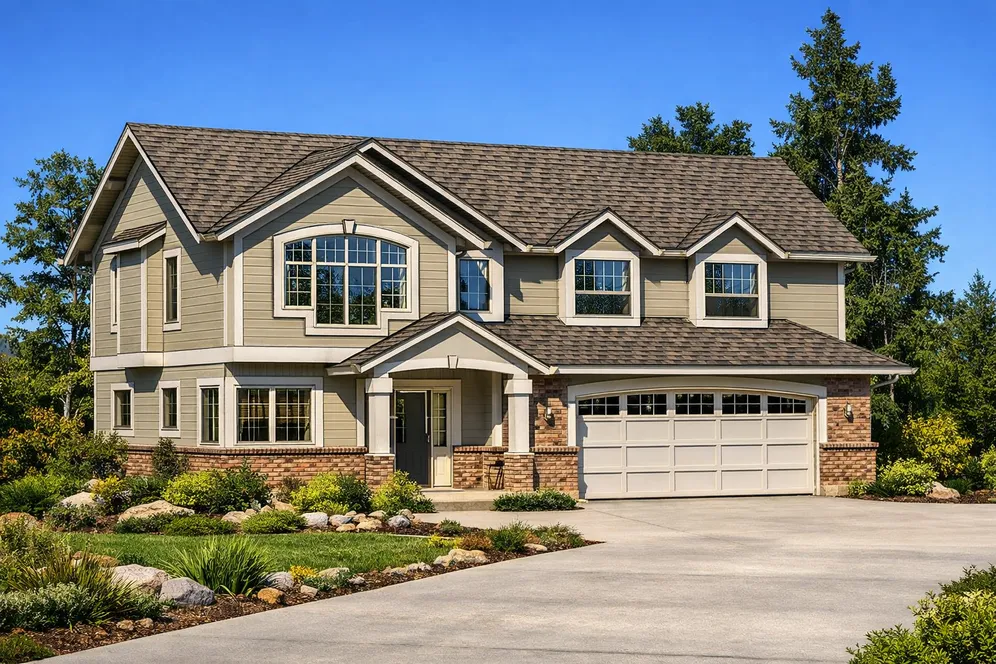 Full Rendering for House Plan #200942
