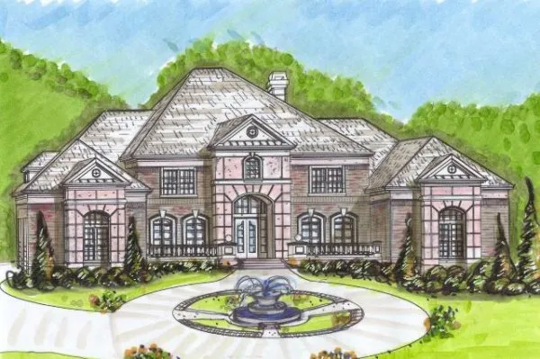 ExteriorPhoto for House Plan #392110