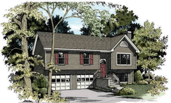 Full Rendering for House Plan #270141