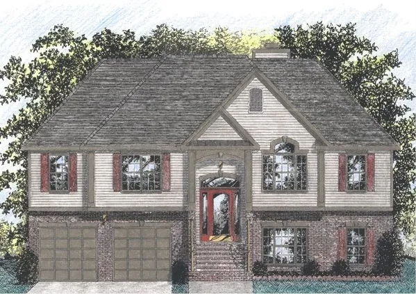 Full Rendering for House Plan #274141