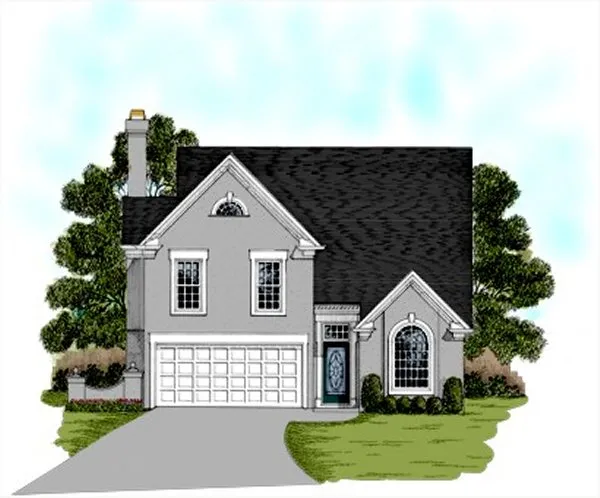 Full Rendering for House Plan #275071