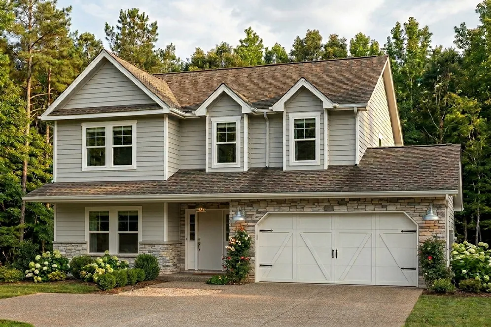 Full Rendering for House Plan #201061