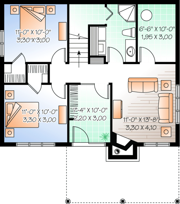 Basement Plan for House Plan #145593
