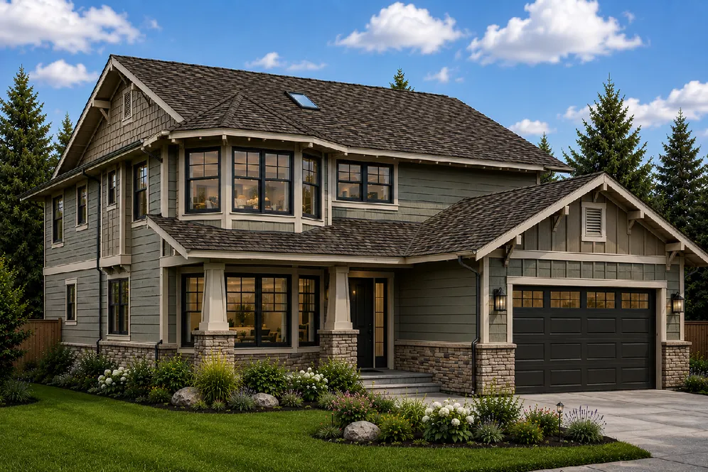 ExteriorPhoto for House Plan #201195