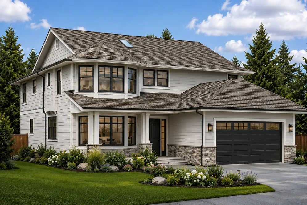 ExteriorPhoto for House Plan #201195