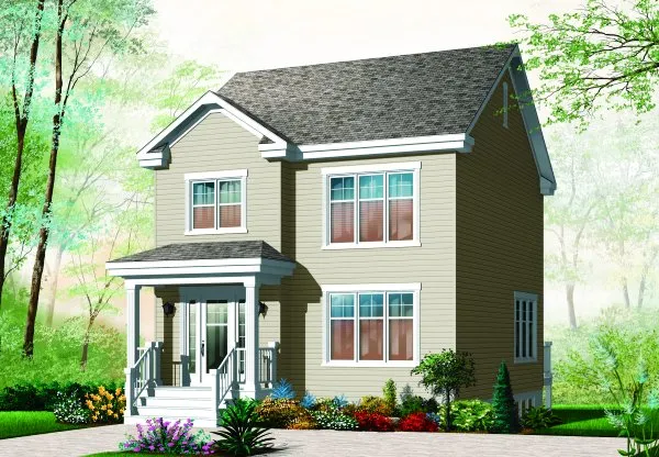 Full Rendering for House Plan #149073