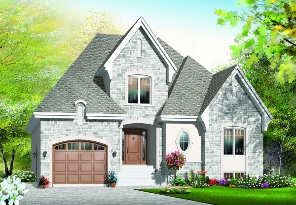 Full Rendering for House Plan #149063