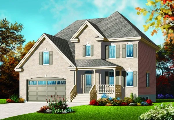 Full Rendering for House Plan #141643
