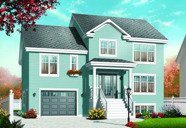 Full Rendering for House Plan #149543