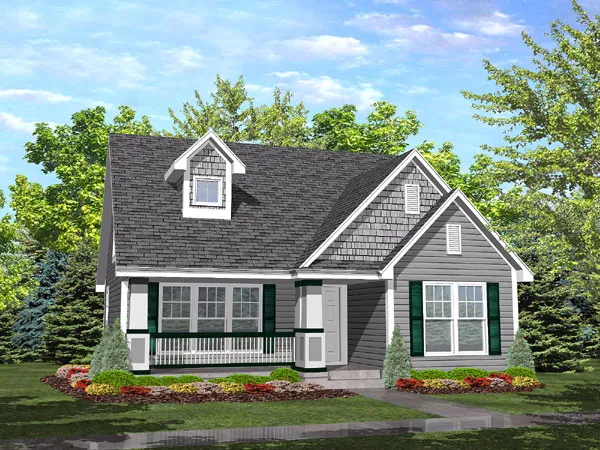 Full Rendering for House Plan #299201