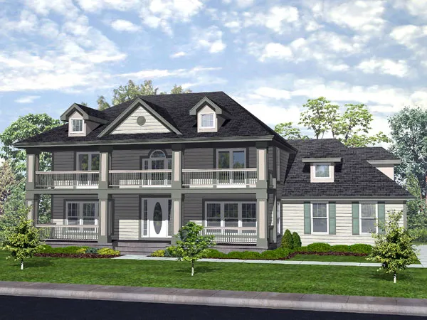 Full Rendering for House Plan #298301