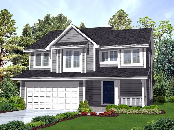 Full Rendering for House Plan #292401
