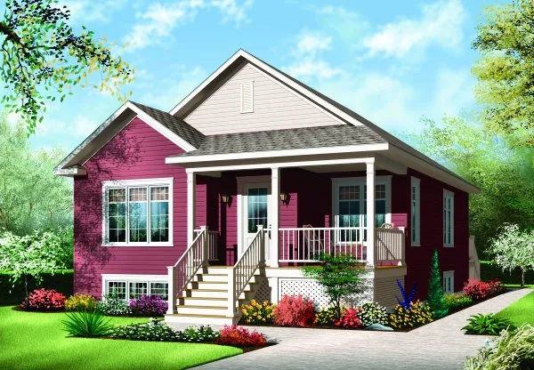 Full Rendering for House Plan #146213