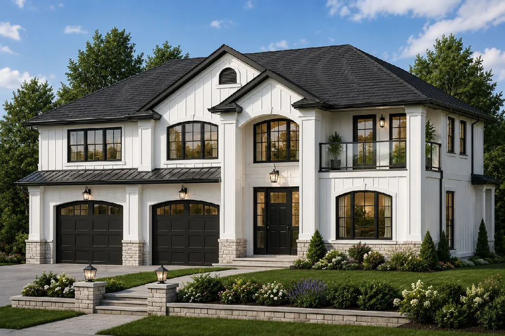 Full Rendering for House Plan #201500