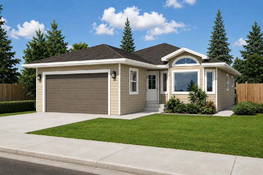 Full Rendering for House Plan #202005
