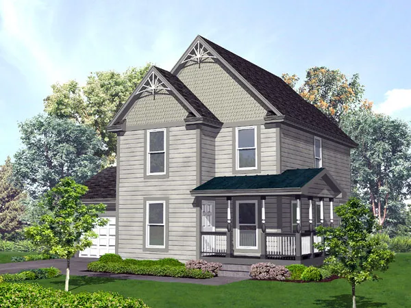 Full Rendering for House Plan #290501