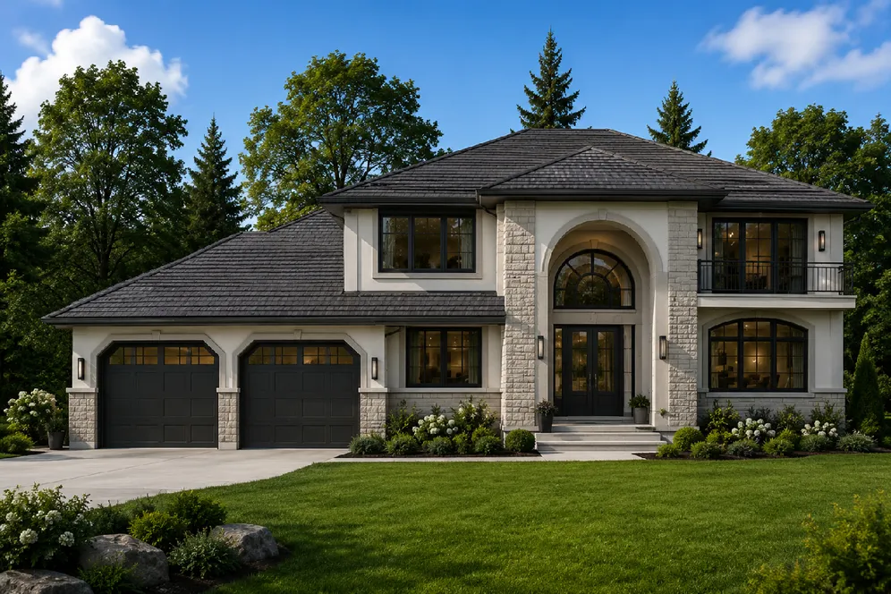 Full Rendering for House Plan #202006