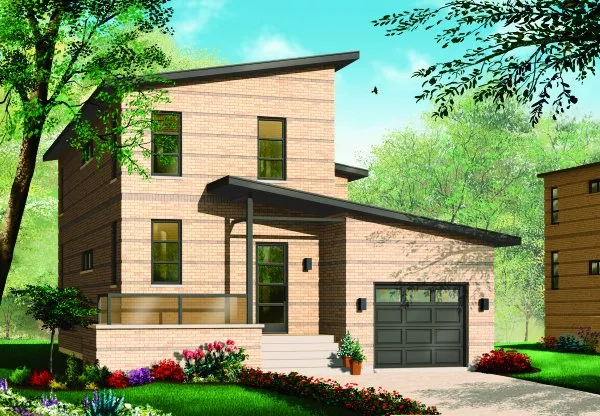 Full Rendering for House Plan #146543