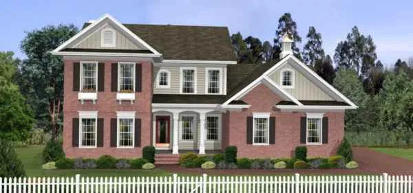 Full Rendering for House Plan #276191