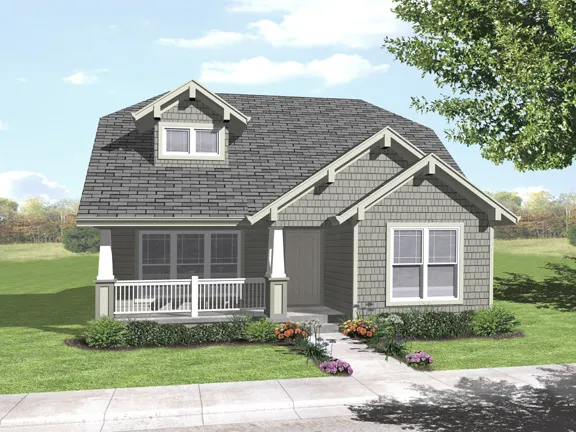 Full Rendering for House Plan #299622